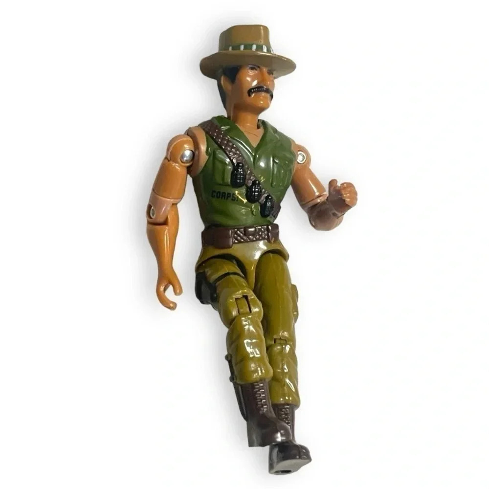 Vintage 1986 Lanard The CORPS 'CROC' Action Figure - Collectible - Picture 2 of 4